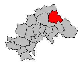 Cantonul Orcières în cadrul arondismentului