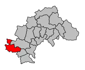 Cantonul Rosans în cadrul arondismentului