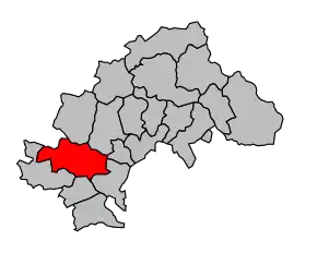 Cantonul Serres în cadrul arondismentului