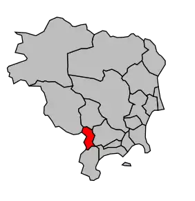 Cantonul Grasse-Sud în cadrul arondismentului