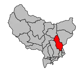 Cantonul Sospel în cadrul arondismentului