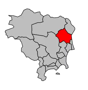 Cantonul Vence în cadrul arondismentului