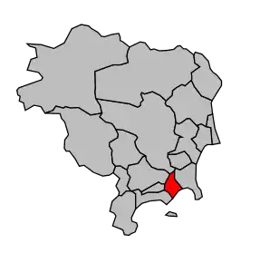 Cantonul Vallauris-Antibes-Ouest în cadrul arondismentului