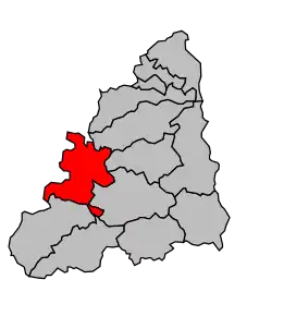 Cantonul Saint-Agrève în cadrul arondismentului