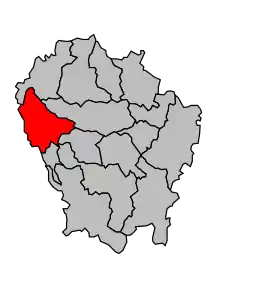 Cantonul Saint-Étienne-de-Lugdarès în cadrul arondismentului