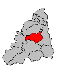 Cantonul Saint-Félicien în cadrul arondismentului