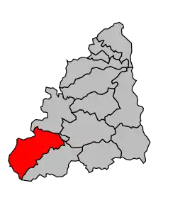 Cantonul Saint-Martin-de-Valamas în cadrul arondismentului