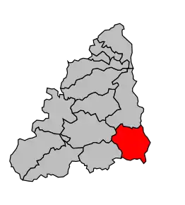 Cantonul Saint-Péray în cadrul arondismentului