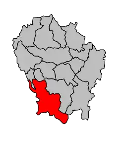 Cantonul Les Vans în cadrul arondismentului