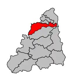 Cantonul Annonay-Sud în cadrul arondismentului