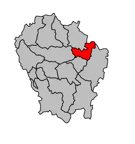 Cantonul Vals-les-Bains în cadrul arondismentului