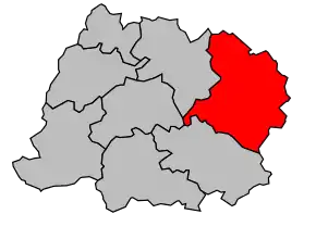 Cantonul Buzancy în cadrul arondismentului