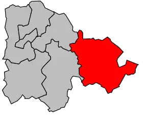 Cantonul Carignan în cadrul arondismentului