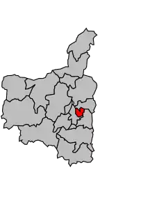 Cantonul Charleville-Centre în cadrul arondismentului