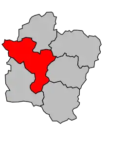 Cantonul Château-Porcien în cadrul arondismentului