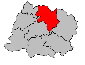 Cantonul Le Chesne în cadrul arondismentului