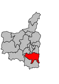 Cantonul Flize în cadrul arondismentului