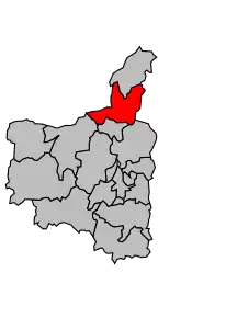 Cantonul Fumay în cadrul arondismentului