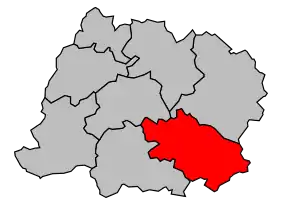 Cantonul Grandpré în cadrul arondismentului