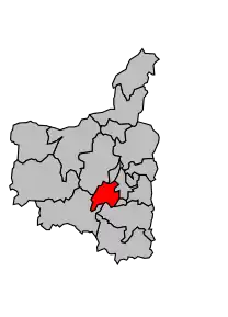 Cantonul Mézières-Centre-Ouest în cadrul arondismentului