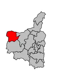 Cantonul Signy-le-Petit în cadrul arondismentului