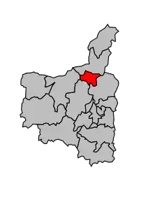 Cantonul Revin în cadrul arondismentului