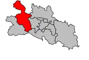 Cantonul Le Fossat în cadrul arondismentului