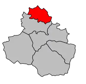 Cantonul Sainte-Croix-Volvestre în cadrul arondismentului