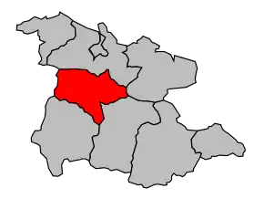 Cantonul Tarascon-sur-Ariège în cadrul arondismentului