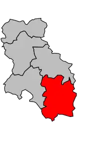 Cantonul Bar-sur-Aube în cadrul arondismentului