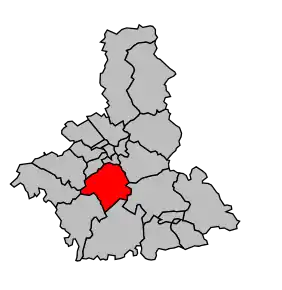 Cantonul Bouilly în cadrul arondismentului