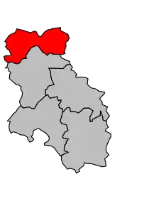 Cantonul Chavanges în cadrul arondismentului