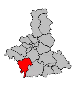 Cantonul Ervy-le-Châtel în cadrul arondismentului