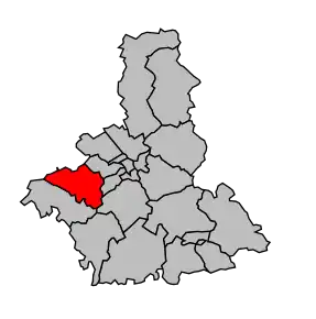 Cantonul Estissac în cadrul arondismentului