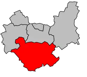Cantonul Marcilly-le-Hayer în cadrul arondismentului
