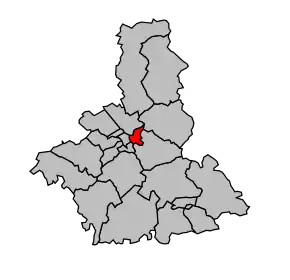 Cantonul Troyes-1 în cadrul arondismentului