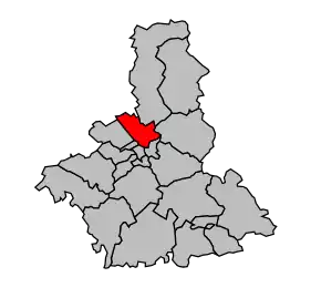 Cantonul Troyes-2 în cadrul arondismentului