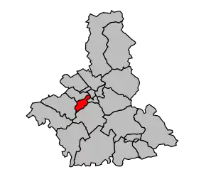 Cantonul Troyes-6 în cadrul arondismentului