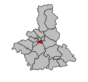 Cantonul Troyes-7 în cadrul arondismentului