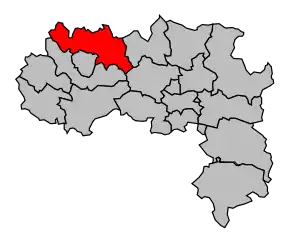 Cantonul Castelnaudary-Nord în cadrul arondismentului
