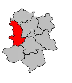 Cantonul Chalabre în cadrul arondismentului