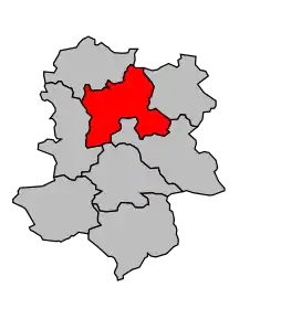 Cantonul Limoux în cadrul arondismentului