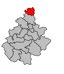 Cantonul Campagnac în cadrul arondismentului