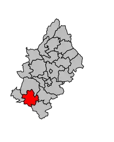 Cantonul Naucelle în cadrul arondismentului