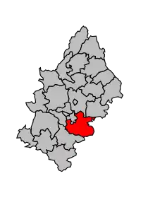 Cantonul Pont-de-Salars în cadrul arondismentului