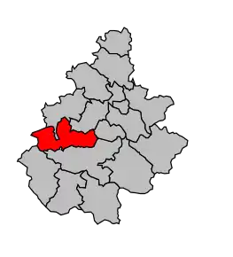 Cantonul Saint-Rome-de-Tarn în cadrul arondismentului