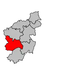 Cantonul Villefranche-de-Rouergue în cadrul arondismentului