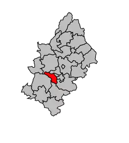 Cantonul Rodez-Ouest în cadrul arondismentului