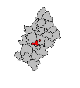 Cantonul Rodez-Nord în cadrul arondismentului