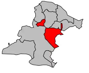 Cantonul Arles-Est în cadrul arondismentului